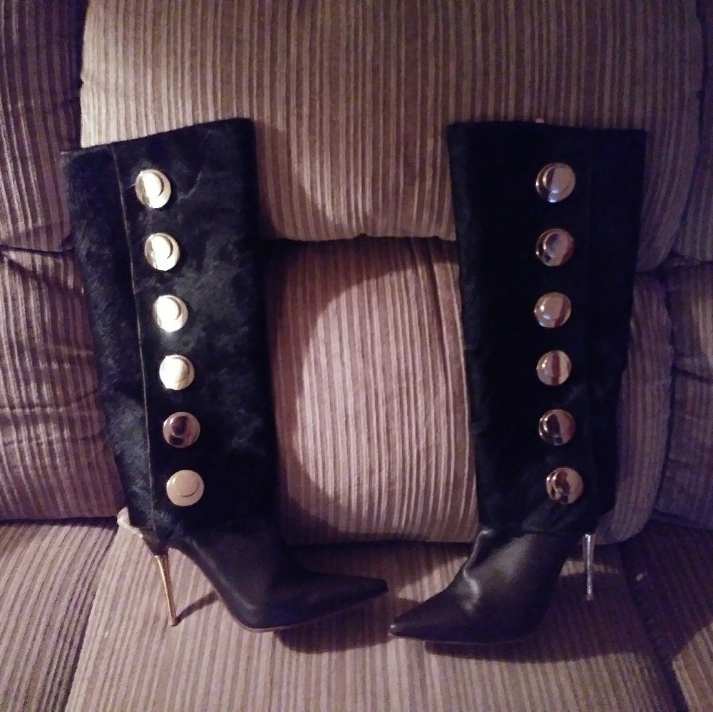 VERO CUOIO MINK BOOTS SIZE 8